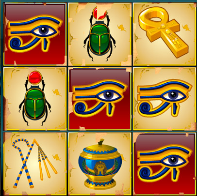 Jewels of Anubis Winning Scratchcard 3