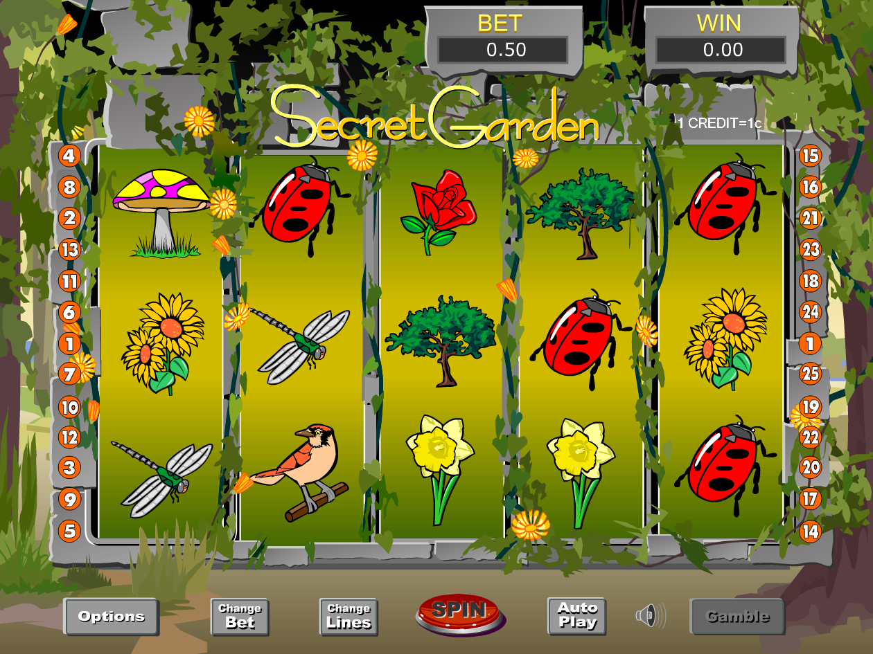 Secret Garden Entry Screen