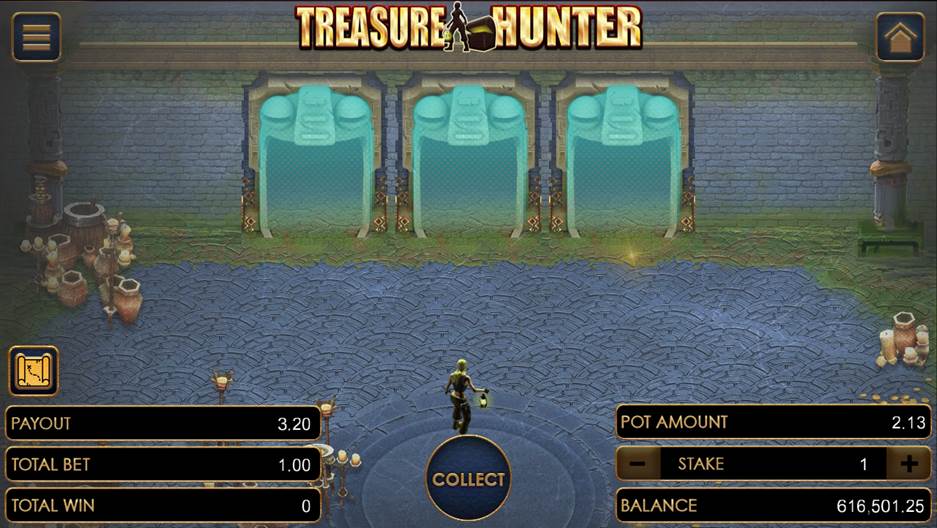Treasure Hunter game scene