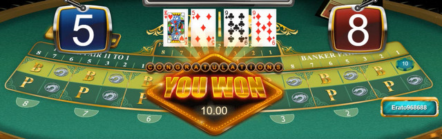 SBOBET Live Casino - Dragon Bonus Winning Screen