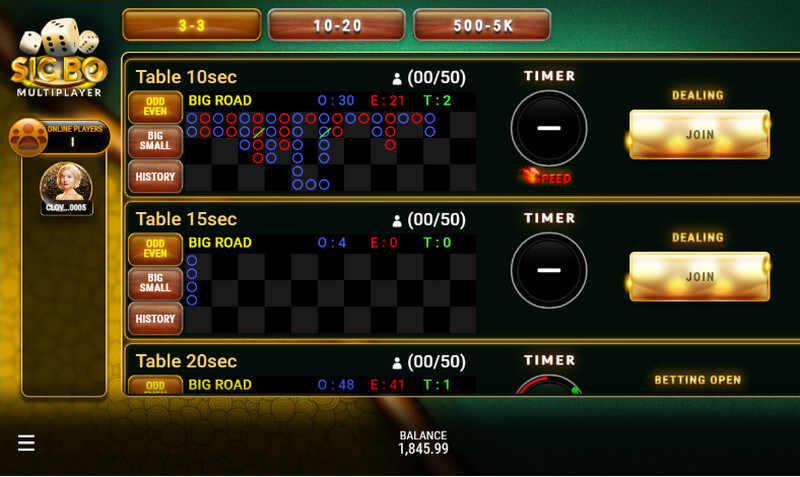 SBOBET Casino Games - Sic Bo Multiplayer Game Table