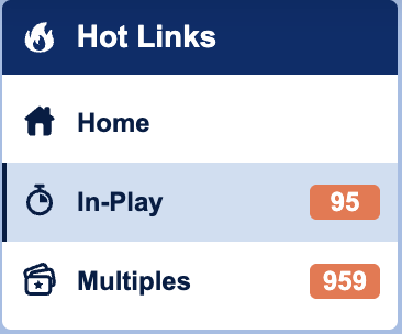 Live Events in European Interface