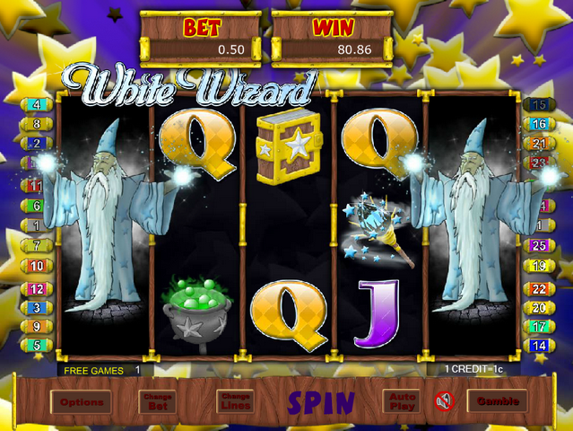 White Wizard in Free Games
