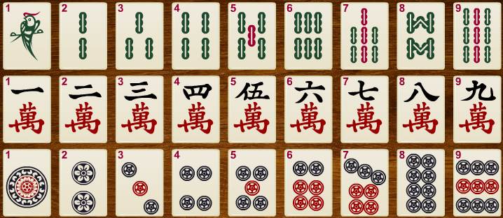Mahjong Mazzetti Mahjong Deck