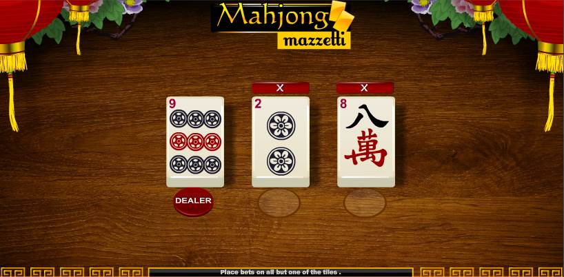 Mahjong Mazzetti Lose