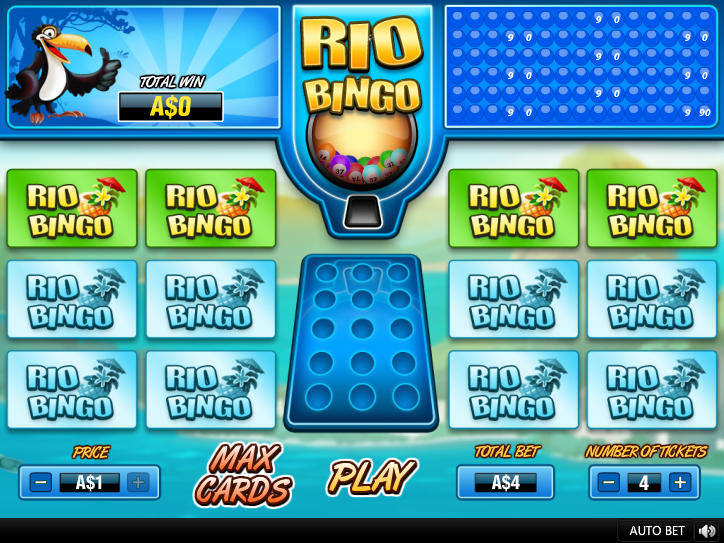 Rio Bingo placing bets