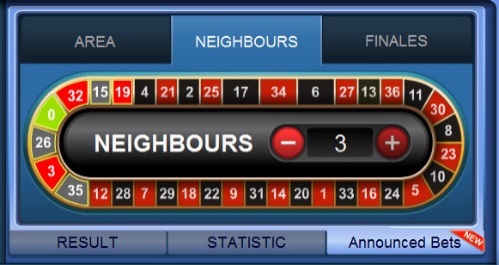 SBOBET 라이브 카지노 - Roulette Neighbours Bet 3