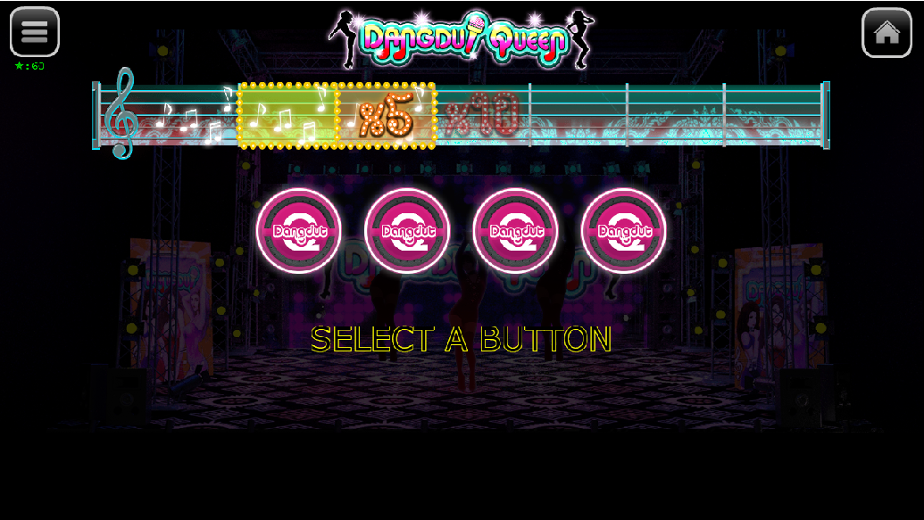 Dangdut Queen bonus game 4 buttons remaining scene.jpg