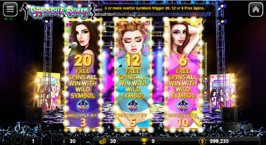Dangdut Queen free spin select scene.png