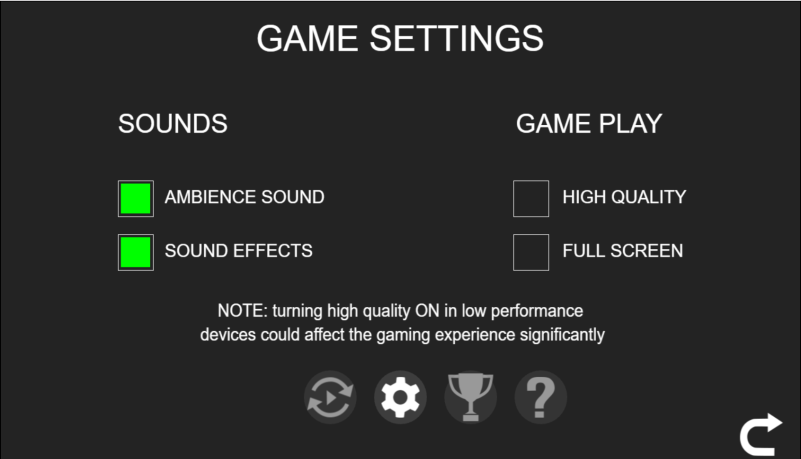 Froots mobile game settings.png