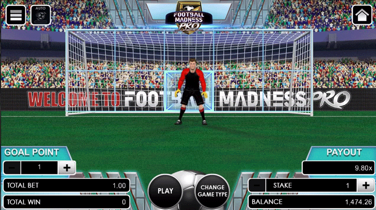 Football Madness Pro Penalty Kick main game