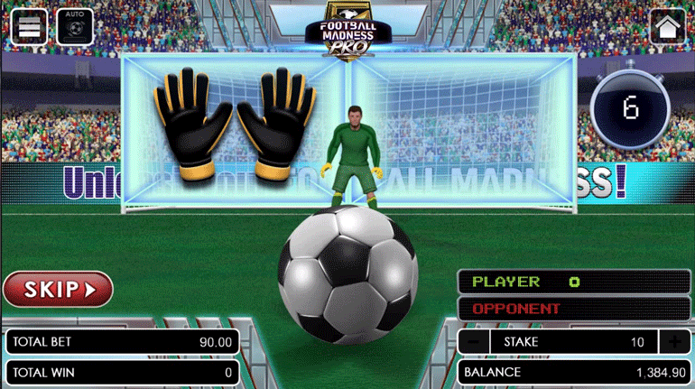 Football Madness Pro Shootout defending phase