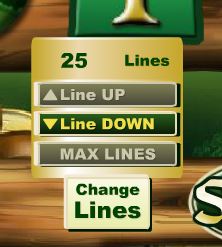 Irish Luck Change Lines Button Irish Luck Change Lines Button