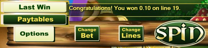 Irish Luck Last Win Button Irish Luck Last Win Button
