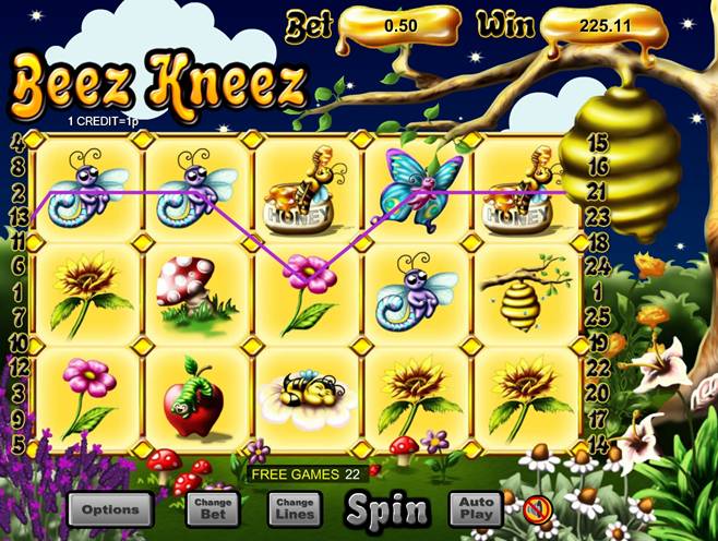 Beez Kneez in Free Game Beez Kneez in Free Game