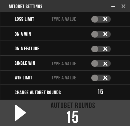 Sharknado autobet settings.png Sharknado autobet settings.png
