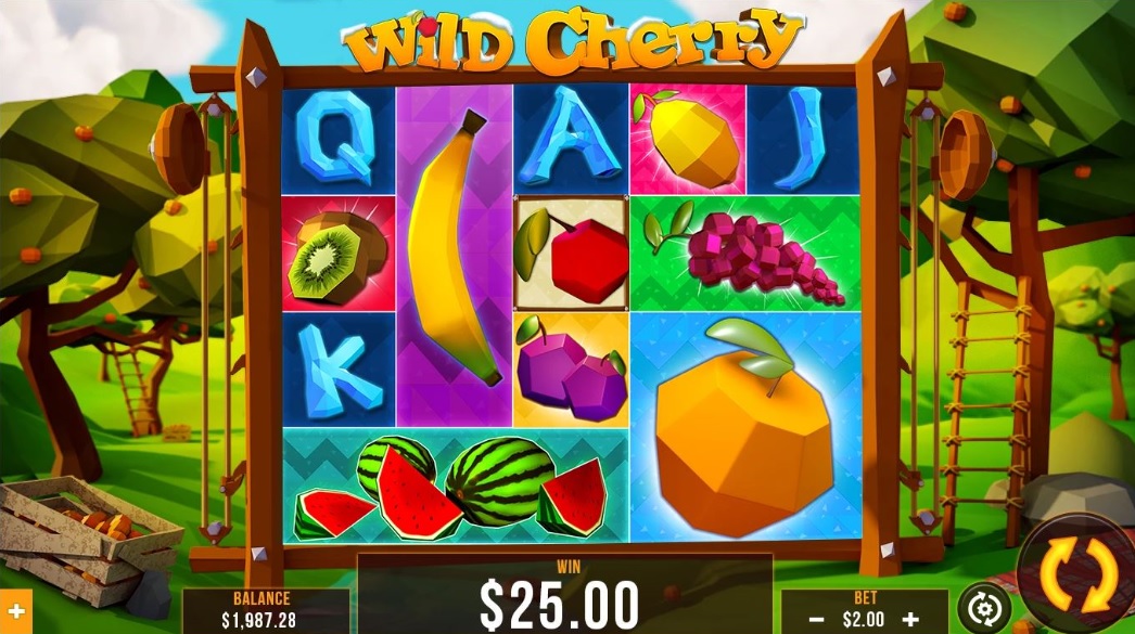 Wild Cherry Entry Screen