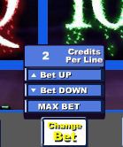 Fireworks Frenzy Change Bet Button Fireworks Frenzy Change Bet Button