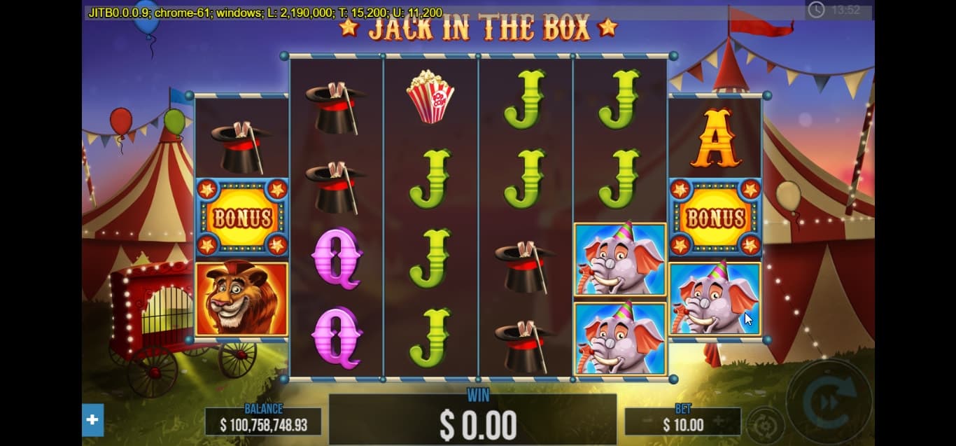 Jack In The Box Bonus Game Intro Jack In The Box Bonus Game Intro