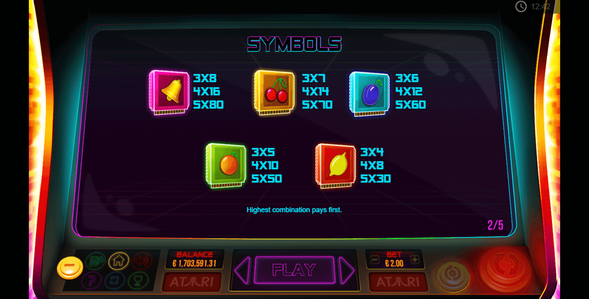 Paytable_02 Paytable_02