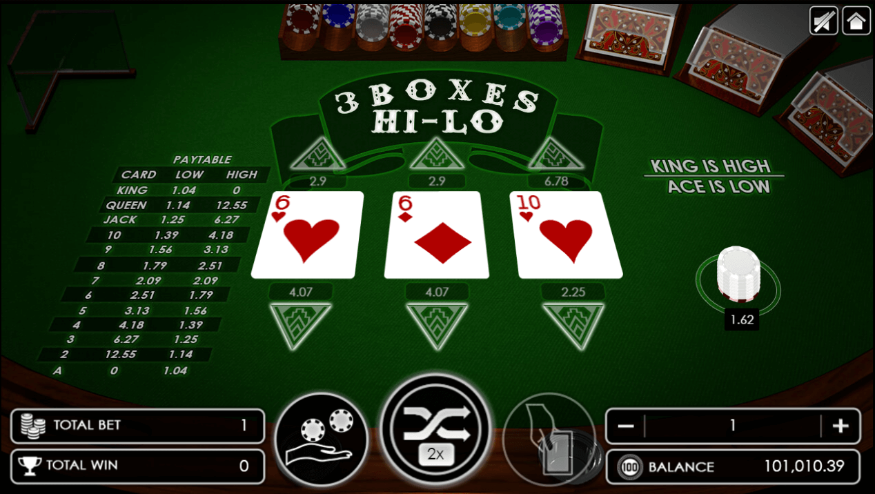 Three Boxes Hi-Lo new card dealt on the right side.png Three Boxes Hi-Lo new card dealt on the right side.png