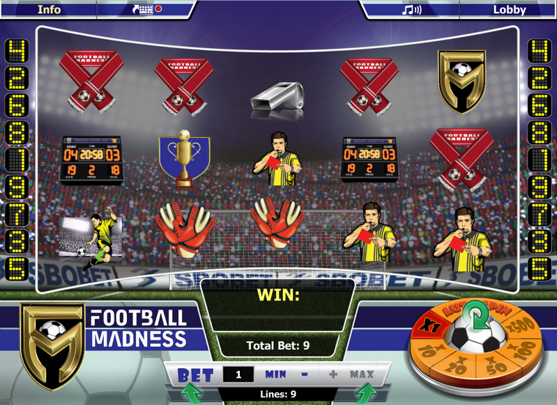Footabll Madness Entry Screen Footabll Madness Entry Screen