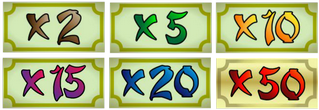 God of Fortune Prize Multipliers God of Fortune Prize Multipliers