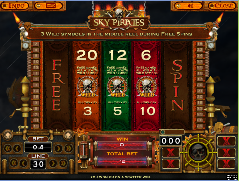 Sky Pirates Free Spin Options Sky Pirates Free Spin Options